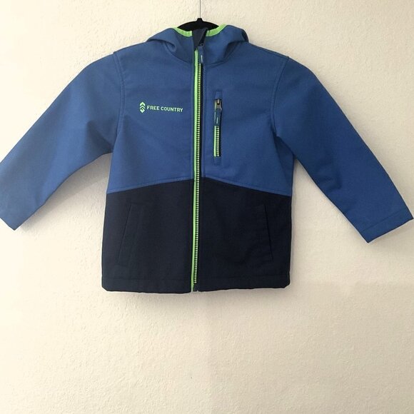 FREE COUNTRY BOYS SOFTSHELL JACKET - Picture 6 of 11